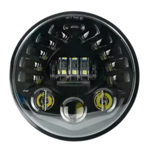 LIU HJG 7-Inch Harley Headlight