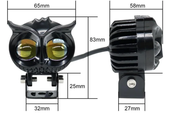 Moto Powerz 2 LED OWL foglight