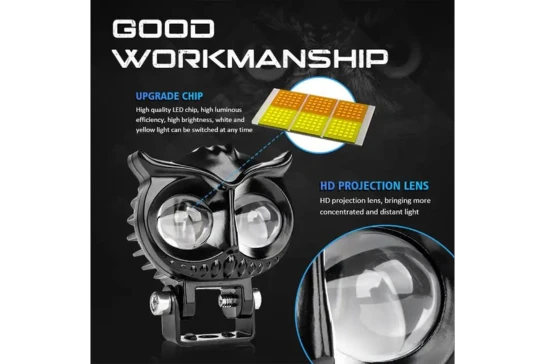 Moto Powerz 2 LED OWL foglight